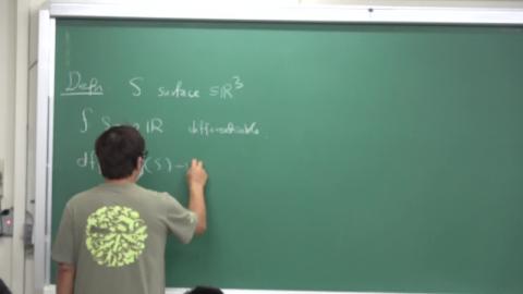 2020.05.05幾何學：切空間與基本形式I