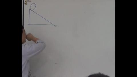 Rolling down the incline: solving by Newton's 2nd law