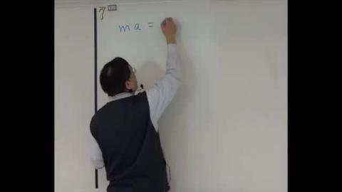 Equation of motion of SHM (from total energy)