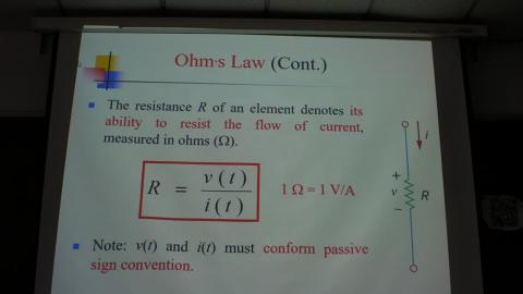 9/18(2) 電路學(一) 王醴老師