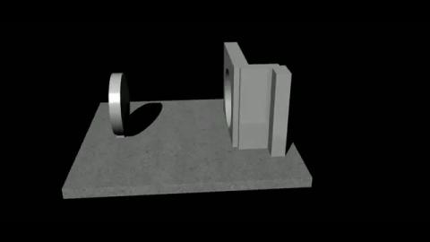 3D建模 - 東西門