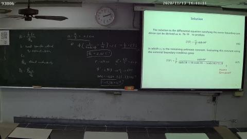 Advanced Chemical Engineering Lecture 2020/11/13 -2