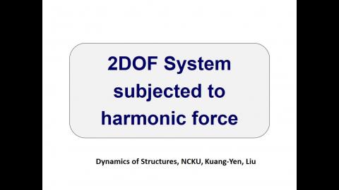 Dynamics of Structures (20201230-1)