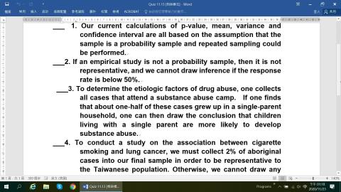 20201123 Epidemiology Class: Ch.11 Introduction to sampling method and practical applications.mp4