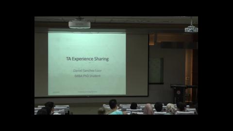 複習影片-Experience Sharing 1