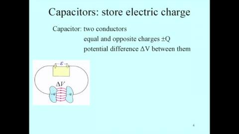 Capacitance: introduction