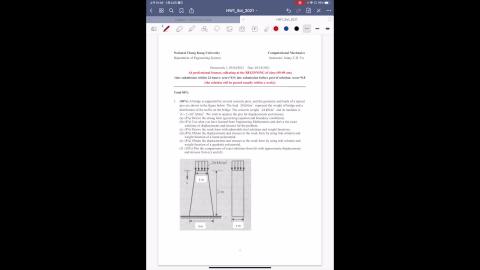 Computational Mechanic: Homework 1 solution