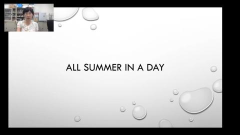 GRLE_All Summer in a Day course video