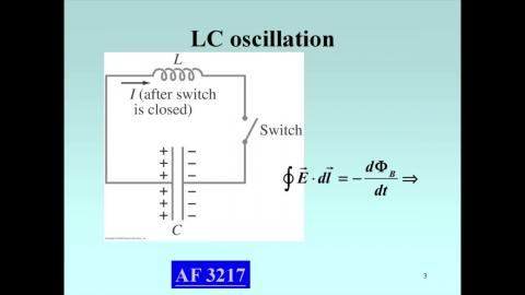 Introduction: LC oscillation