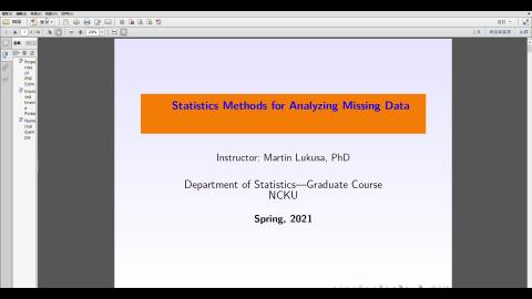STATISTICAL METHODS FOR ANALYSIS WITH MISSING DATA_20210519_02
