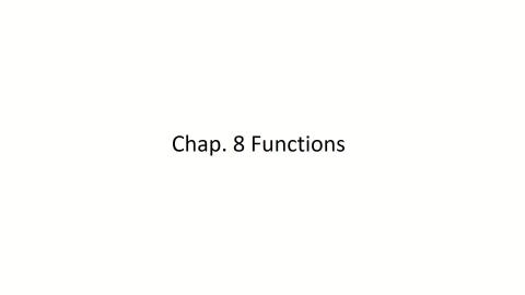 INTRODUCTION TO COMPUTERS_Functions