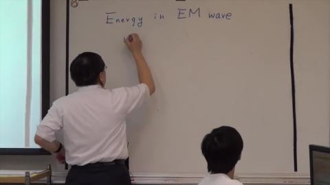 Energy in EM wave
