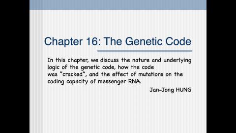 Chapter 16-The Genetic Code.mov