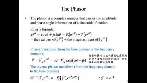 電子及電工學ch6.2 phasor.mov