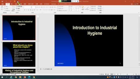20210521_Public Health: Introduction to Occupational Health and global environmental issues