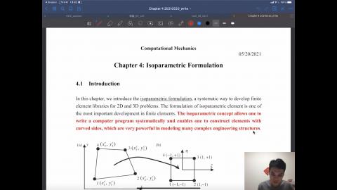 Prof. Yu: Computational Mechanic 計算力學 0527(1)
