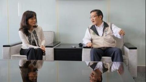 【影音】疾管署長郭旭崧拜會成大 肯定成大防疫工作