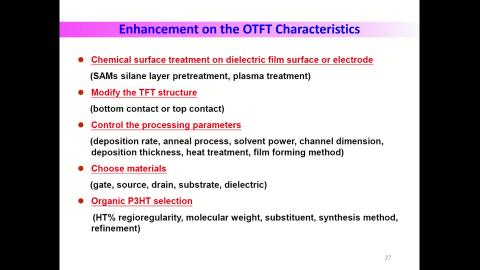 Organic electro-optical materials-Part 7 Organic field-effect transistor-V6.mp4