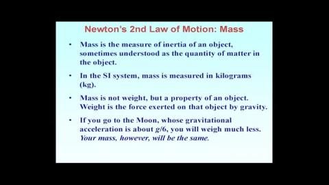 Newton's 2nd law