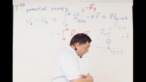 Example 1: the gravitational potential near the surface of earth