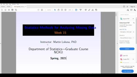 STATISTICAL METHODS FOR ANALYSIS WITH MISSING DATA_20210609_02