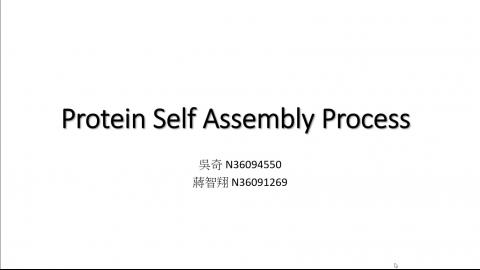 生物高分子 第五組期末報告