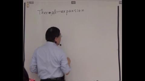 Thermal expansion (I): 1D