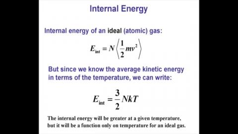 Internal energy