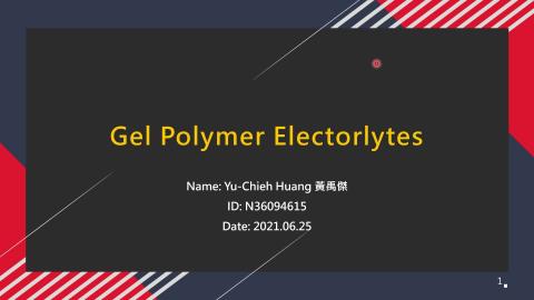 Gel Polymer Electrolytes