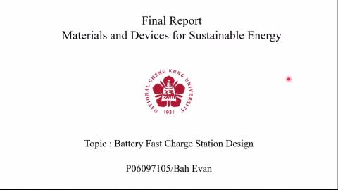 Battery Fast Charge Station Design