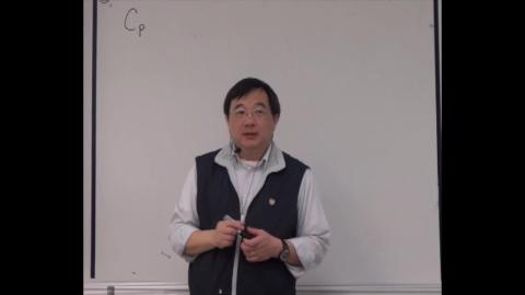 Heat capacity: constant pressure