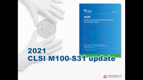 CLSI M100-S31 update 