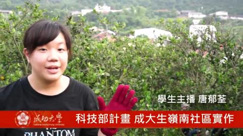 【影音】科技部計畫 成大生嶺南社區實作 (by政治105唐郁荃)