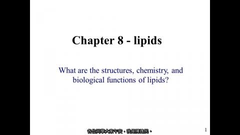 生化: Ch08 - 中文字幕版 250916