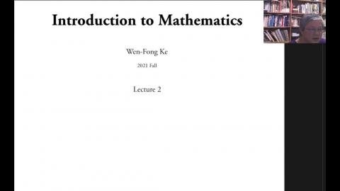 2021 0917 數學導論