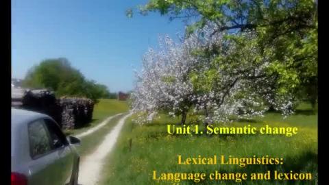 Unit 2. Language contact and borrowings