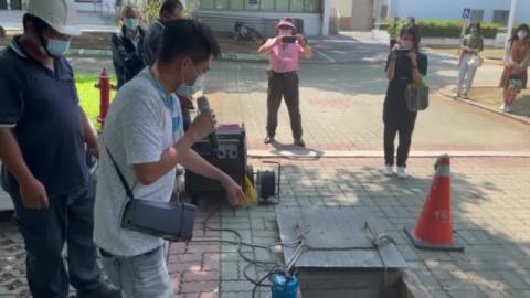 110年防護團編組年訓練-臨時抽水站設置（緊急發電機及抽水幫浦實際操作）2.MOV