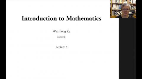 2021 0929 數學導論