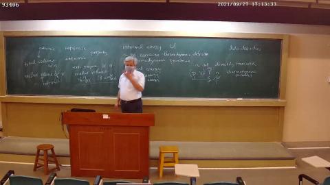 On-line Lecture 1101 化工熱力學-20210927 1713