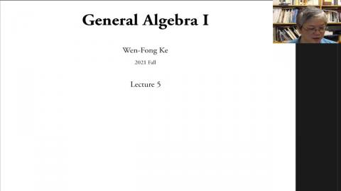 2021 0929 代數通論