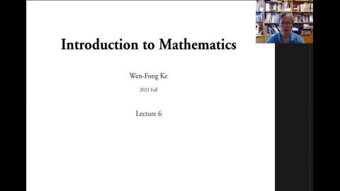 2021 1001 數學導論