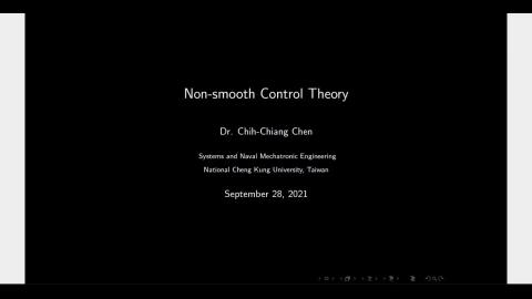 Non-smooth Control Theory - 20210928
