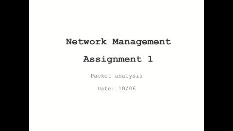 2021/10/06 網路管理 作業一講解