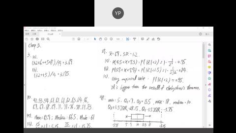 統計學Chap 3作業講解