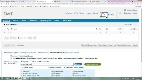 2-2. Ovid MEDLINE: MeSH