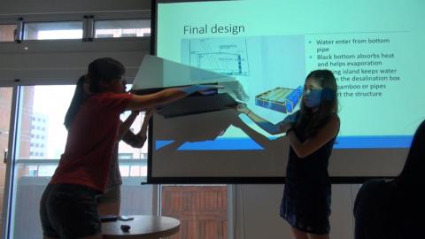 臺綜大系統英語暑期學校  衝突平衡中完成交流