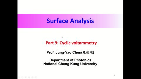 Surface analysis-Part 9-Cyclic voltammetry-V2.mp4