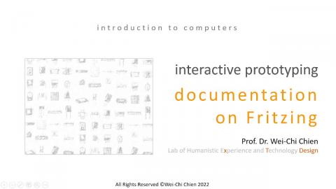 documentation on fritzing
