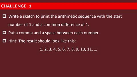 variable challenge 1