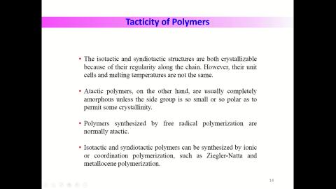 Polymer morphology-part 3 polymer structure-configuration-V3.mp4